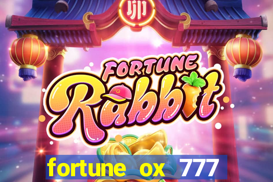 fortune ox 777 fortuna 77